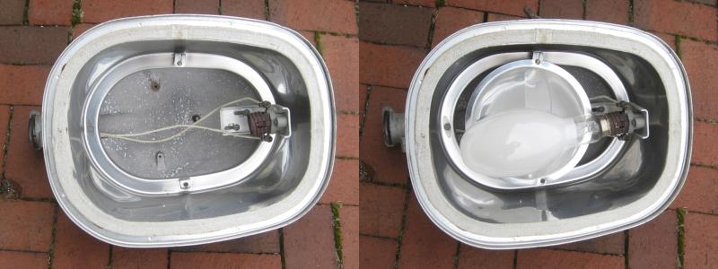 Early style Ovalite, interior